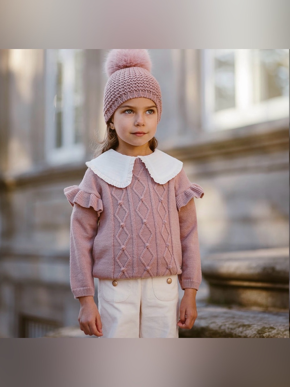 PAZ RODRIGUEZ Knitted Wool Ruffle Sweater - 5